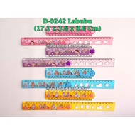 (1 Piece) 30 cm Labubu Folding Ruler / 30 cm Labubu Folding Ruler / GXIMP Folding Ruler D-0242