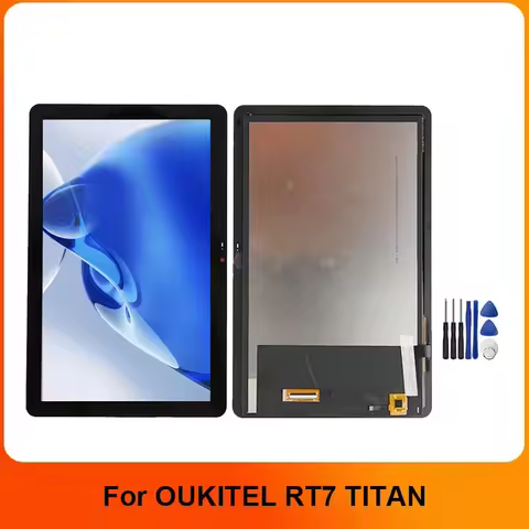 10.1" For OUKITEL RT7 TITAN LCD Display Touch Screen Digitizer Assembly Replacement Free Tools