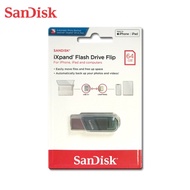SanDisk 64GB iXpand 翻轉隨身碟 OTG iPhone適用 MFI認證（SD-IXP-90N-64G）