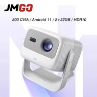 Jmgo N1 Projector Android 11 Triple Color Laser Projetor Portatil 1080P 800 CVIA Lumens Smart Beamer Home Theater Global Version