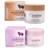 Careline Lanolin Cream Sheep Fat (Purple),Careline Placenta Cream Sheep Placenta (Orange) 100ml; Australian Purple / Purple Sheep Cream