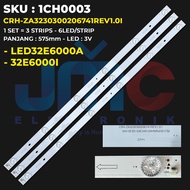 CHANGHONG 32 Inch LED32E6000A 32E6000I CRH-ZA TV BACKLIGHT3230300206741REV1.0I