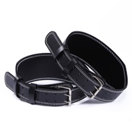 PU Belt Fitness Men Women Squat Deadlift Weightlifting Belt PU Leather Weightlifting Deadlift Fitnes