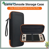 TAMAKO Carrying Storage Bag, with Lanyard Splash Proof Handheld Game Console Pouch, Shockproof Mesh 