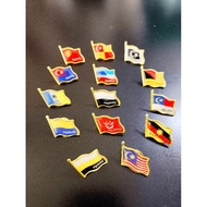 Bendera Malaysia Kerongsang/ Malaysia Brooch/ Malaysia Collar Pin