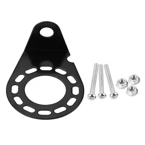 Trailer Plug Bracket Metal Mounting Bracket Holder for 7 Pin 13 Pin Towing Trailer Connector Plug So