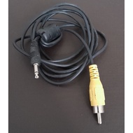 3.5mm Jack Auxiliary Cable with RCA connector. 