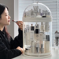Cosmetic Storage Rack Rotatable Storage Box 360 Degree Dust-proof Acrylic Desktop Storage Box HG89