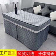 Electric Stove Cover Heating Cloth Coffee Table Cloth Velvet Extra Rectangular Cover Fire Winter Tab