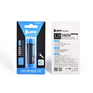 Wuben Rechargeable 18650 Flashlight Battery - 2600mAh