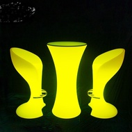 LED Illuminating Bar Table KTV Table Outdoor Exhibition Table for Cocktail
