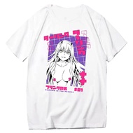 Anime Tshirt Kaguya Otsutsuki Ahegao Echi Euphoria Clothes Men Manga Zero Two Tee Camisa Masculina O