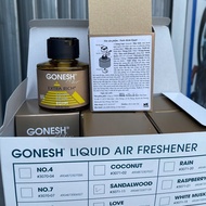 Gonesh premium car deodorant with the sweet scent of oriental flowers, safe and convenient car fragr