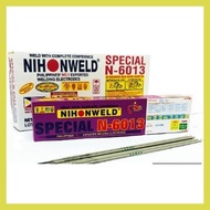 ∯ 100% ┐ Nihonweld 6013 Welding Rod Nihon 6013 Special 3/32 2.5MM (per kilo)