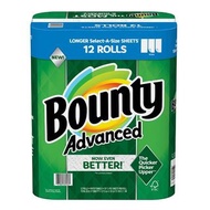 Bounty 隨意撕特級廚房紙巾 107張X1捲 (單捲)