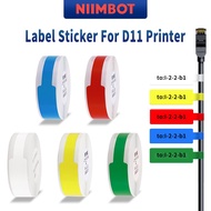 【Cable Label 】Niimbot D11/D110 Wire  Cable Network Cable Optical Fiber Engineering Wiring Optical Ca