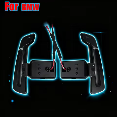 Alloy Magnetic Carbon Fiber Paddle Shifters For BMW X F15, F16, F25, F26, F48, F49, F85, F86 F80, F8