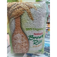 BMS ORGANIC NATURAL BROWN RICE 2KG