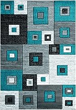 United Weavers of America Bristol Cicero Turquoise Mat Rug, 2'7" x 4'2"
