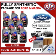 STP 15W-40 PRO FORMULA 8 LITERS FOR FORD RANGER , EVEREST , MAZDA BT-50 FULLY SYNTHETIC ENGINE OIL