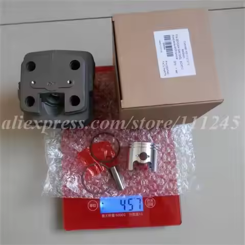 40MM CYLINDER PISTON ASSEMBLY FOR ZENOAH G4K G45 G45L BC4310 HUSQVARNA 443R RED MAX AG431 BC430 BC43