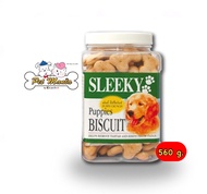 (ปัปปี้ ครันช์)SLEEKY Biscuit บิสกิตสำหรับลูกสุนัข 560 g