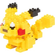 nanoblock NBPM_001 Pokémon Pikachu Micro Sized Building Blocks,Yank,NBPM001,yelow -