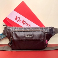 Kickers Waist Bag Original Genuine Leather Male Female Unisex 78806 78805