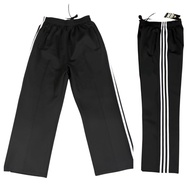 Seluar tracksuit baggy full stripe/Tracksuit baggy plain