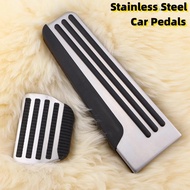 Stainless Steel Car Pedals Gas Brake Pedal Cover for Infiniti Q50 Q50L Q50 Q60 Q70 Q70L G25 G35 G37 