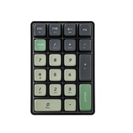 EPOMAKER X LEOBOG K21 21ปุ่ม Numpad Bluetooth 5.0/2.4G/แป้นพิมพ์แบบมีสาย Hot-Swappable RGB แบตเตอรี่