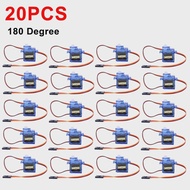 1-100pcs SG90 9G Micro Digital Servo Motor 180/360° Fixed-Wing Micro Gear Servo Motor for Rc Helicop