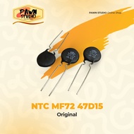 NTC 47D15 ORIGINAL THERMISTOR NTC 47D15 47D-15 ORIGINAL THERMISTOR RADIAL LEADED NTC MF72 47D15
