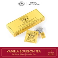 Twg Tea Vanilla Bourbon Tea, Cotton Teabag