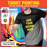 Cetak Print Baju Custome Design Printing T Shirt Family Day Baju Kelas