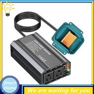 [Hmou] 300W Car Power Inverter for  Li-Ion Battery Outdoor Inverter Type-C PD65W USB A 18W Power Sta