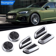 【FY】  6Pcs Car Seat Adjustment Button Switch Cover Knob Trim Decoration Cover for Audi A3 A4 A4L B8 