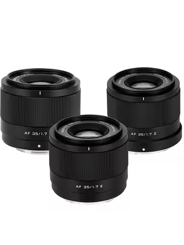Viltrox 25/35/56mm F1.7 AF Air APS-C Auto Focus Camera Lens large aperture Portrait for Sony E Mount