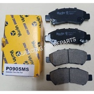PERODUA MYVI 2018' D20N FRONT DISC PAD BRAKE PAD (YUSIN)