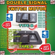 DOUBLE SIGNAL MOTOR MODENAS KRISS 125 110 MR2 SYM VF3I 185 SWITCH SIGNAL HONDA EX5 WAVE 125 AVETA VS