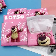 Portable Tissue Paper Compact Paper Bag Fashionable Printed Tissue Bag Color Tissue Bag Light Mini Colored Tissues Printed Handkerchief Paper Actual Paper