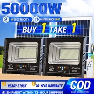 【BUY 1 TAKE 1 】Orbit Lampu Solar Outdoor Waterproof 50000W LED Solar Light IP67 Waterproof Solar Spo