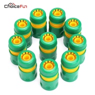 CHOICE FUN 10Pcs 1/2 inch Hose Garden Tap Water Hose Pipe Connector Quick Connect Adapter Fitting Wa