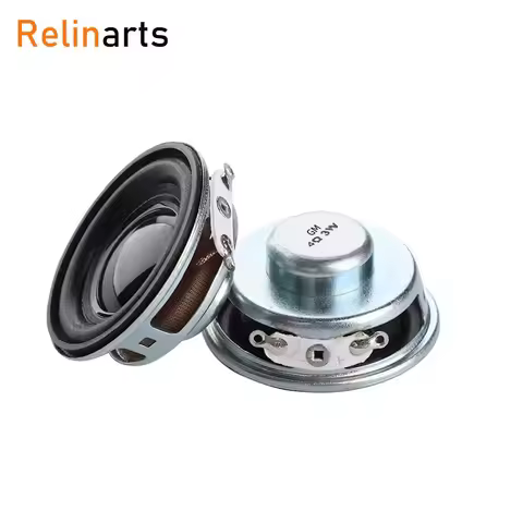 36mm 1.4 Inch Mini Full Range Speaker 4Ohm 3W, Small DIY Hifi Audio Loudspeaker for Bluetooth Speake