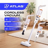 ATLAS Cordless Vacuum Cleaner Portable with Mop Pad Rechargeable Wireless Tanpa Wayar vakum rumah va