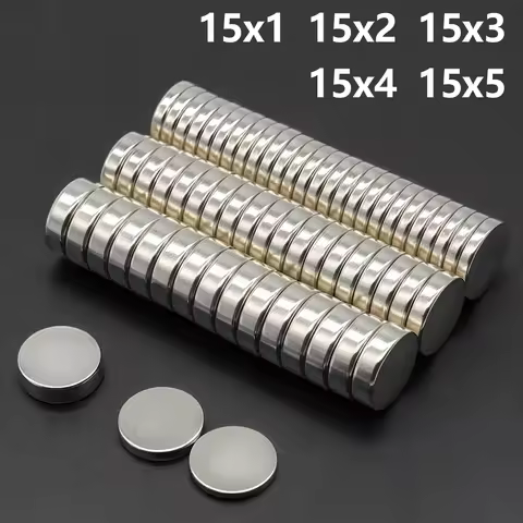 Powerful Neodymium Magnet N35 NdfeB Permanent Magnetic imanes Round Super Strong Fridge Magnets DIY 