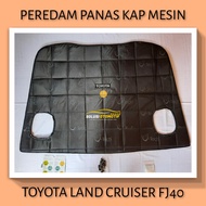 TOYOTA LAND CRUISER FJ40 Peredam Panas Suara Kap Mesin Aksesoris Variasi Mobil VTECH Ori