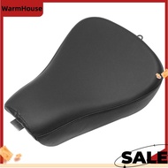For  Sportster Forty Eight XL1200 883 72 48 Black Motorcycle Front Driver Leather Pillow Solo Seat C