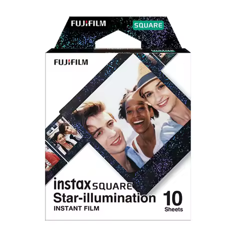 New 10-50 Sheets Fujifilm Instax Square Star/MONO CHROME/Rainbow/Sunset for Fujifilm Instax SQUARE S