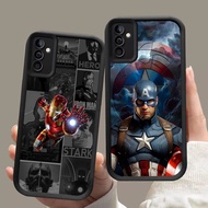 MK-37 Avengers Soft Silicone Casing for Samsung A05S A24 A34 A25 A16 A14 A04s A15 A35